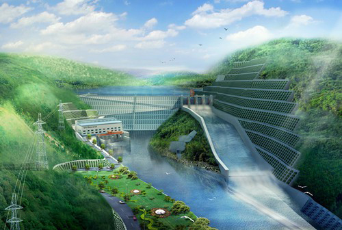 绥阳老挝南塔河1号水电站项目